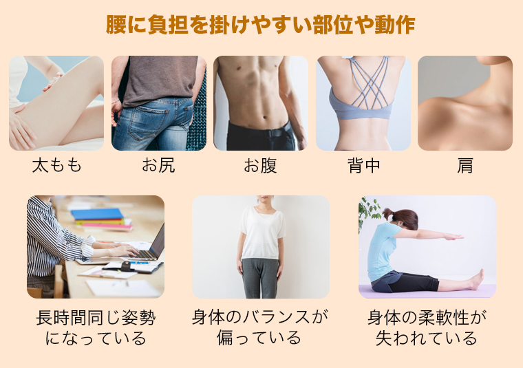 腰痛を引き起こしている根本的な理由