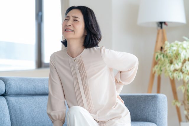 坐骨神経痛のイメージ（仮画像）